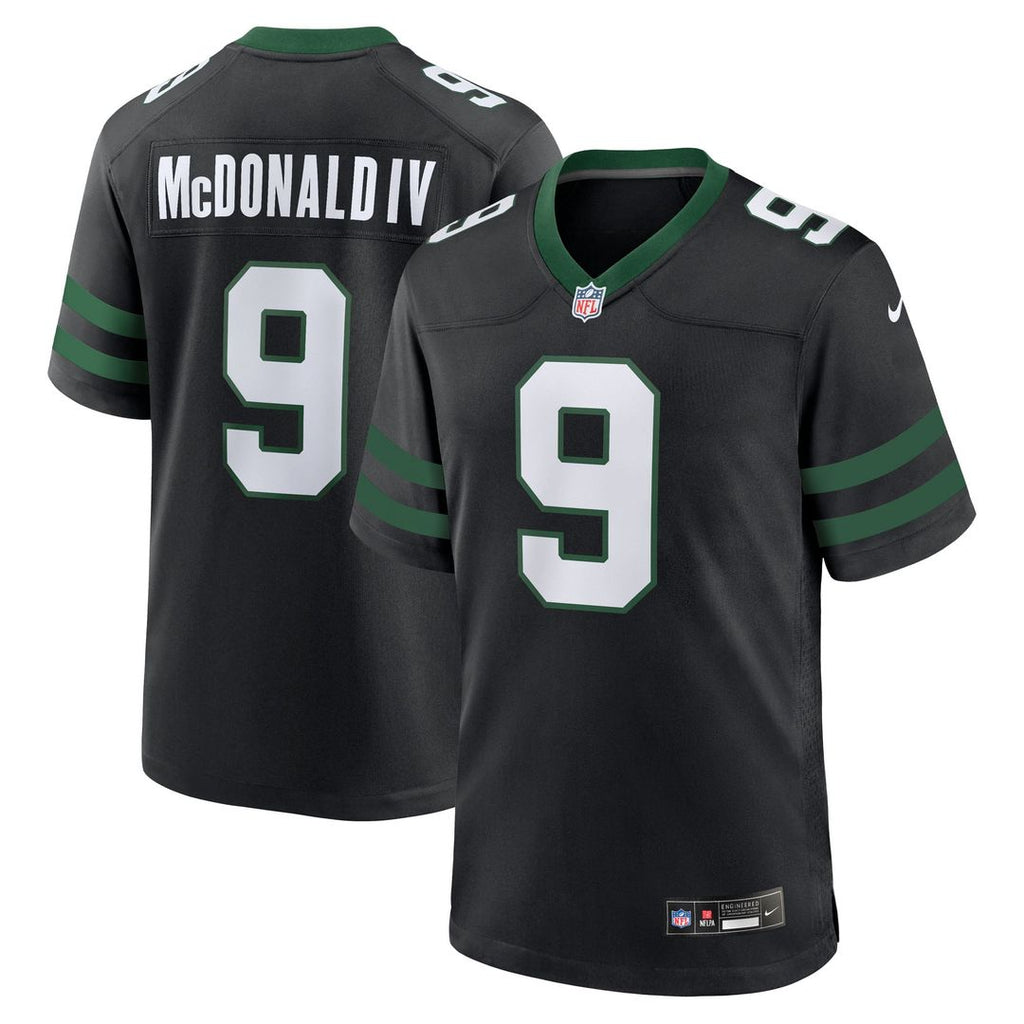 Men's New York Jets Will McDonald IV Nike Legacy Black product image 1
