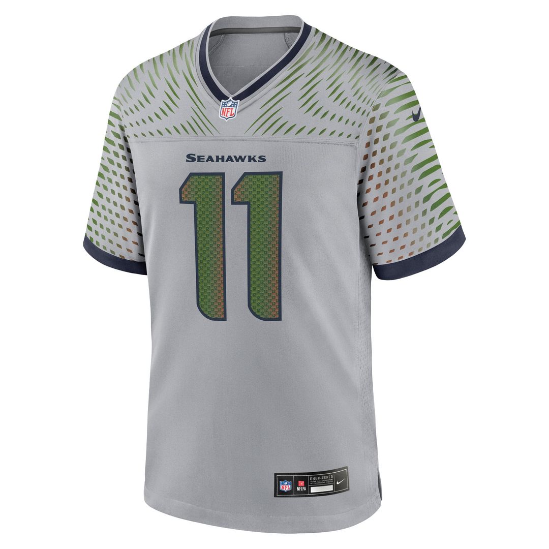 Men's Seattle Seahawks Jaxon Smith-Njigba Nike Gray product image 2