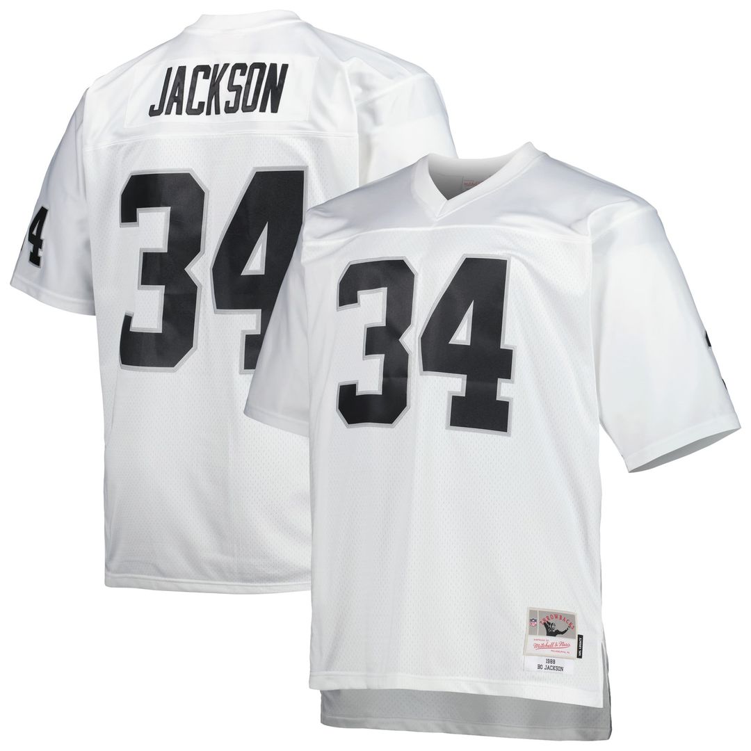 Men's Las Vegas Raiders Bo Jackson Mitchell & Ness Black product image 7