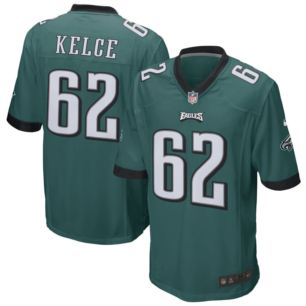 Men's Philadelphia Eagles Jason Kelce Nike Midnight Green product image 1
