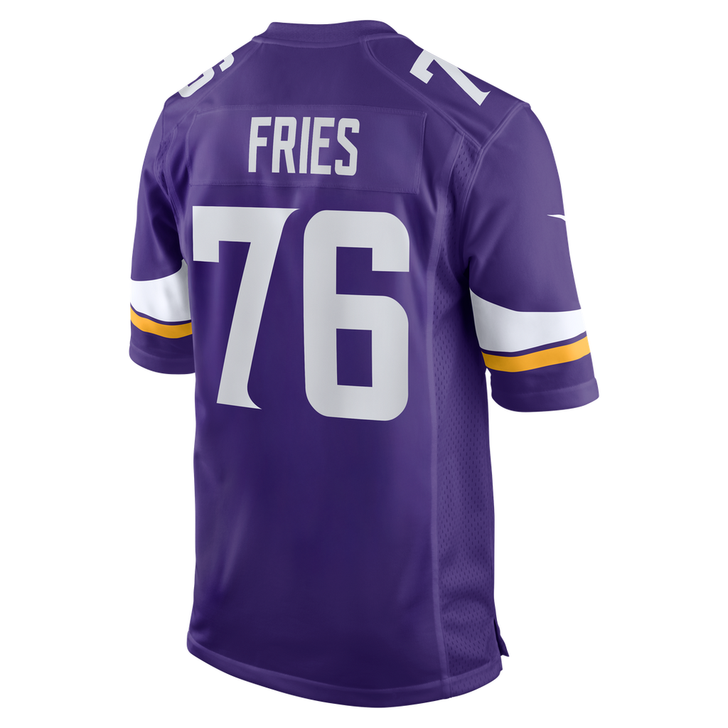 Men's Minnesota Vikings Will Fries Nike Purple Team Game product image 3