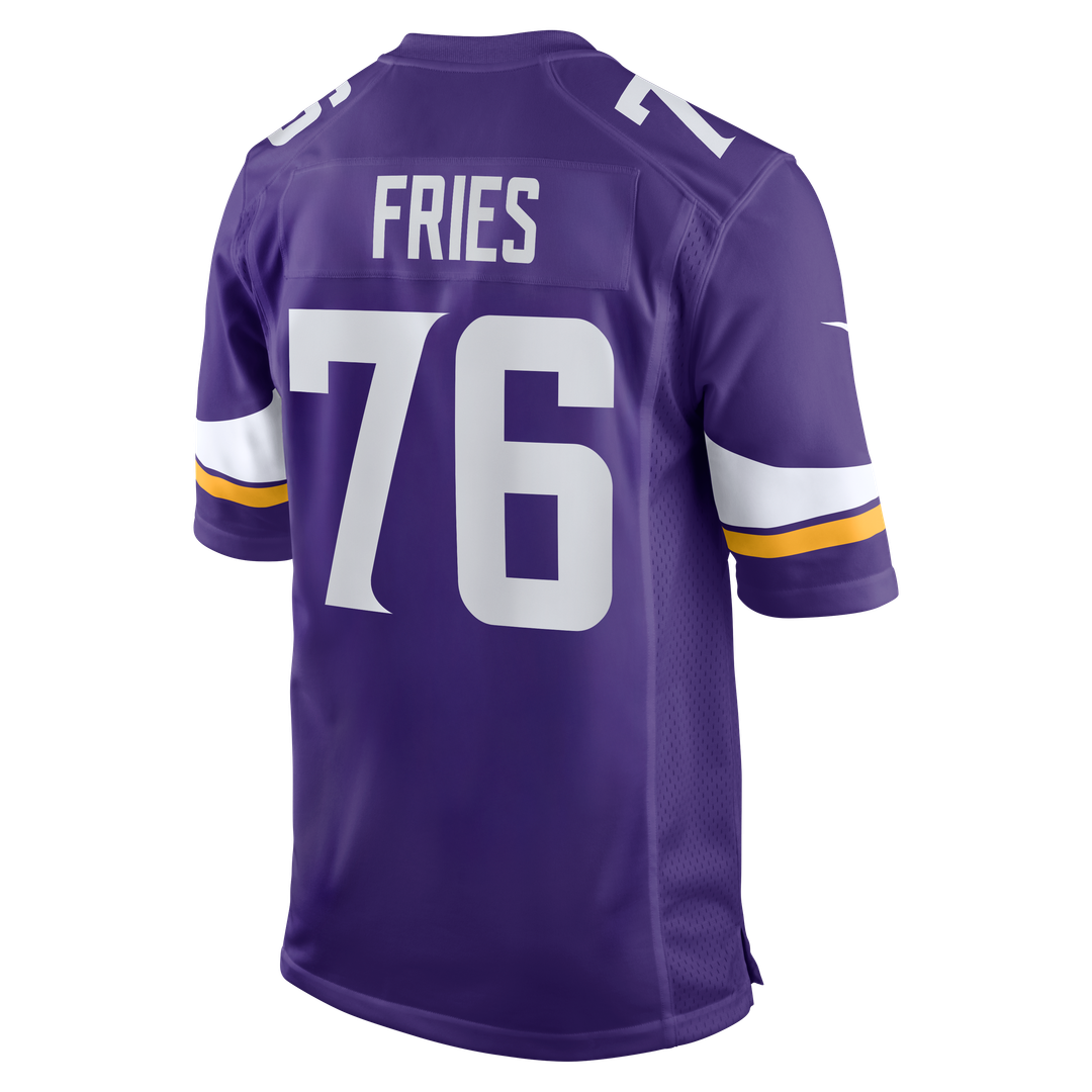 Men's Minnesota Vikings Will Fries Nike Purple Team Game product image 3