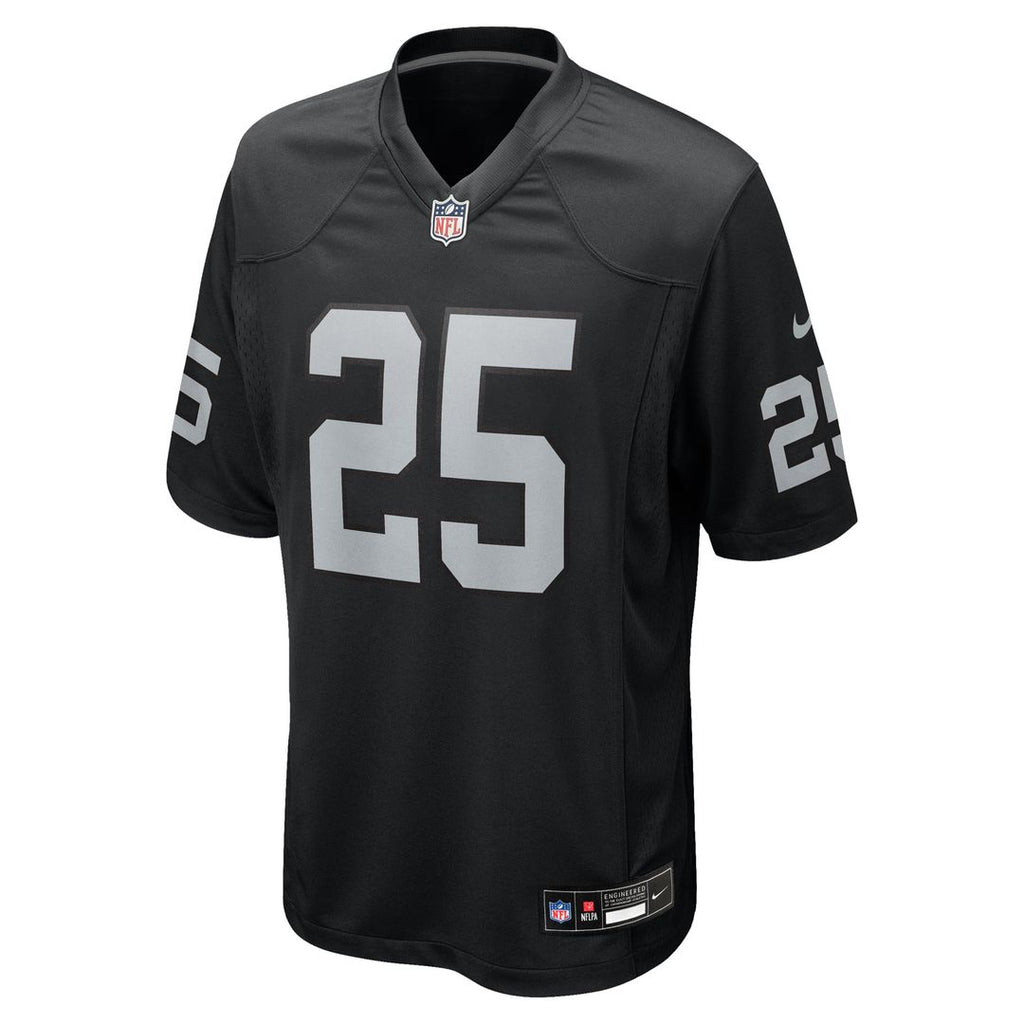 Men's Las Vegas Raiders Fred Biletnikoff Nike Black Game product image 2