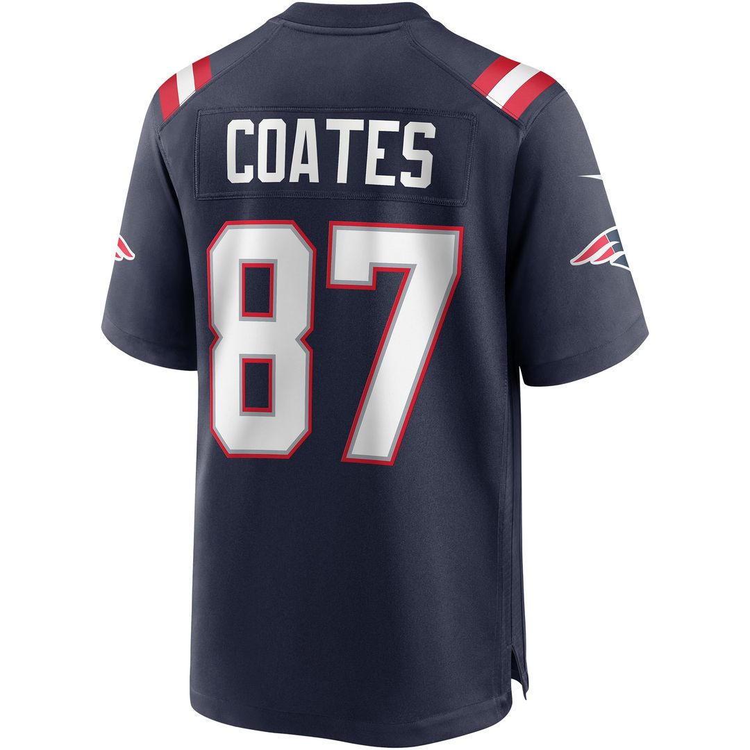 Men's New England Patriots Ben Coates Nike Navy Game product image 3