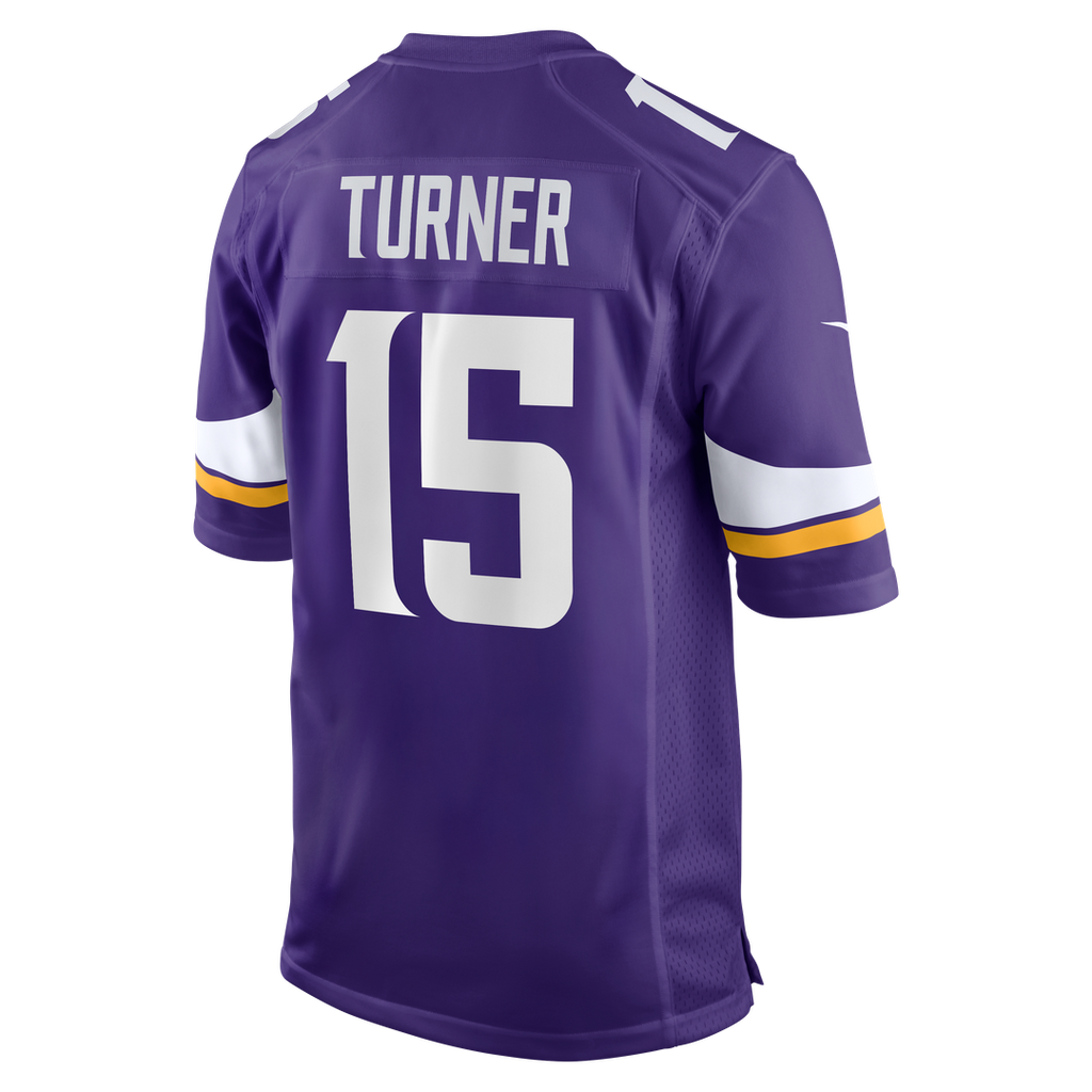 Men's Minnesota Vikings Dallas Turner Nike Purple Game product image 3