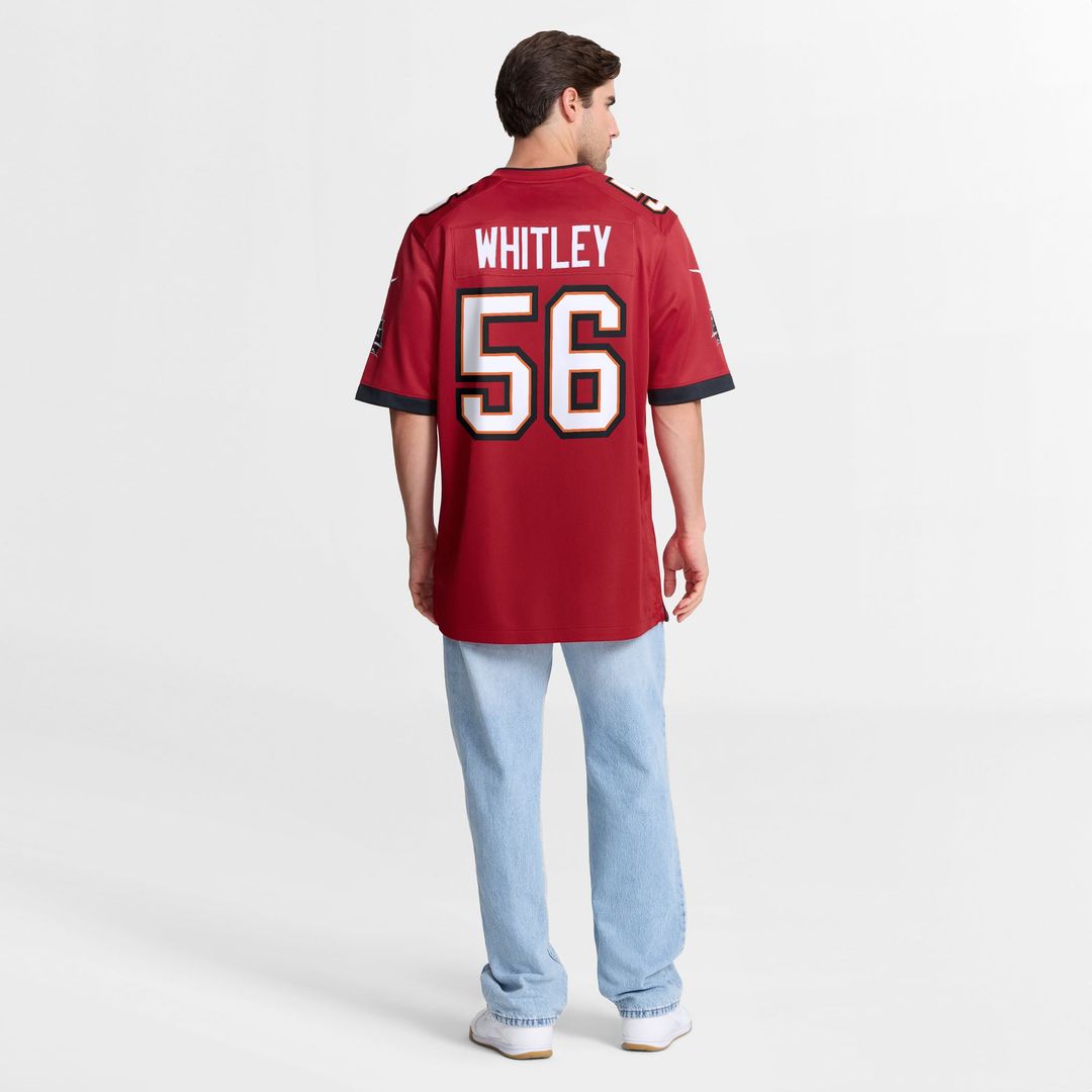Men's Tampa Bay Buccaneers Benton Whitley Nike Red Team product image 5