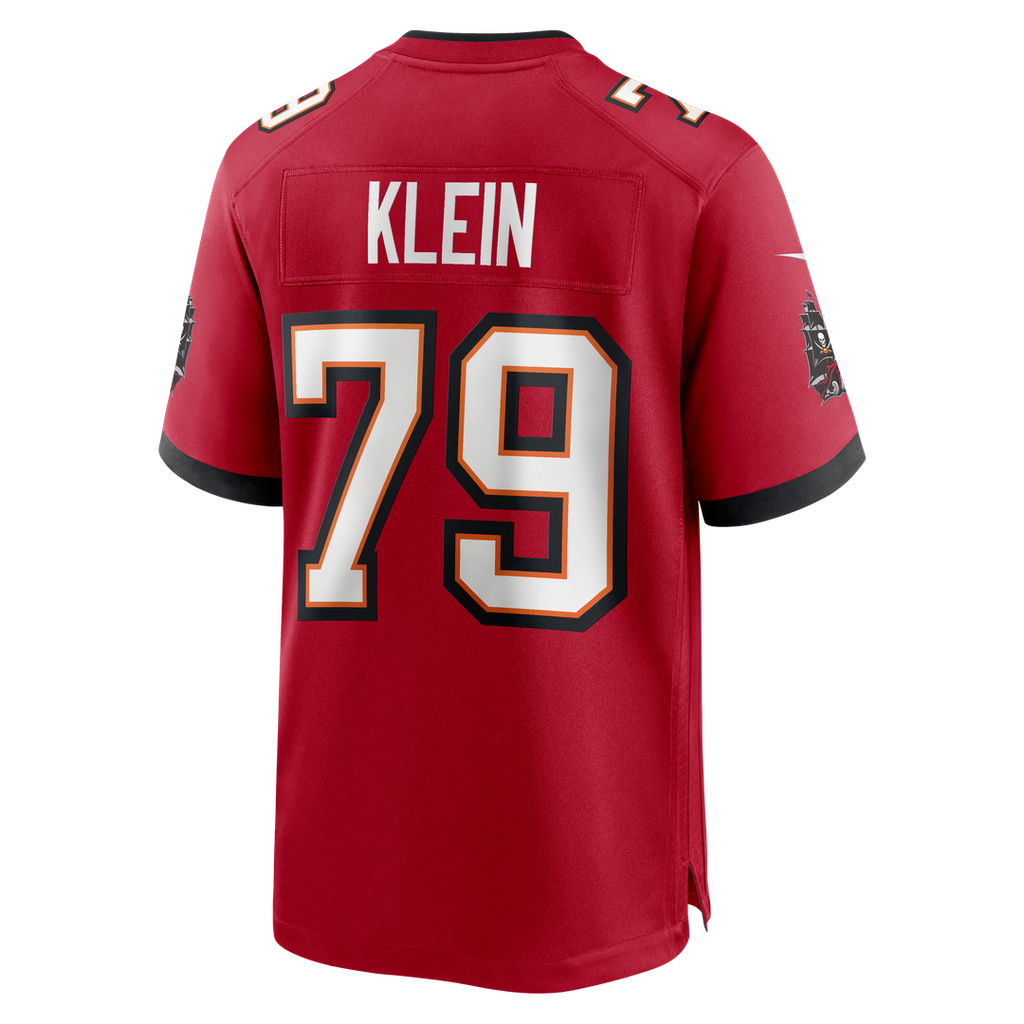 Men's Tampa Bay Buccaneers Elijah Klein Nike Red Game Jersey product image 3