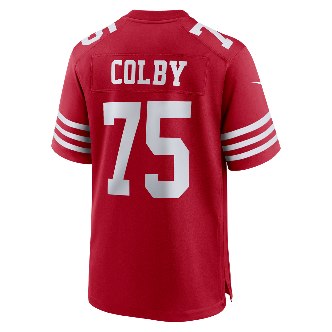 Men's San Francisco 49ers Connor Colby Nike Scarlet Team product image 3