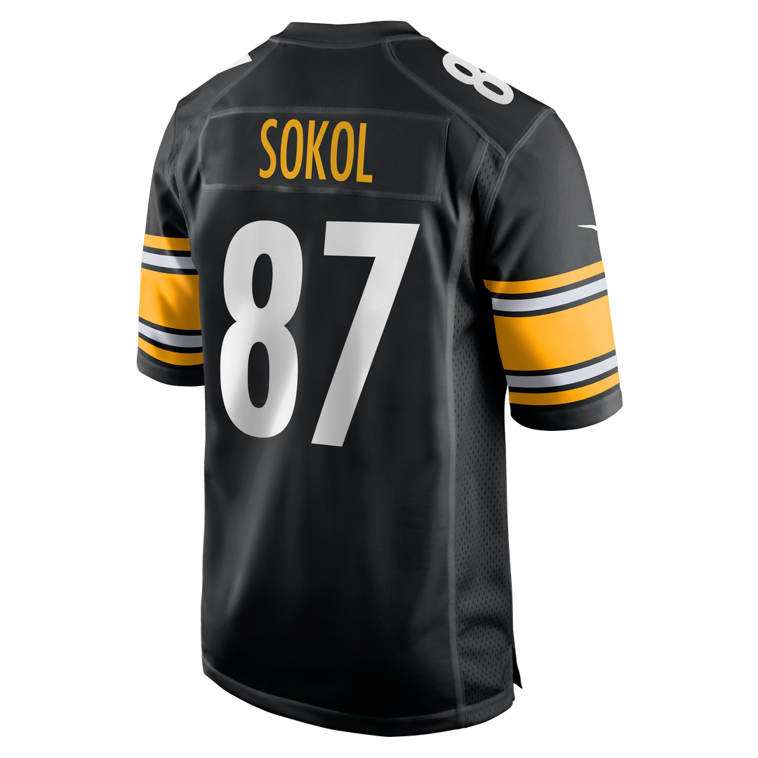 Men's Pittsburgh Steelers Matt Sokol Nike Black Team Game product image 3