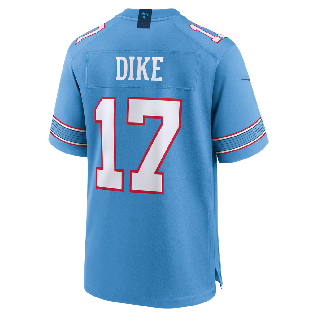 Men's Tennessee Titans Chimere Dike Nike White Game Jersey product image 15