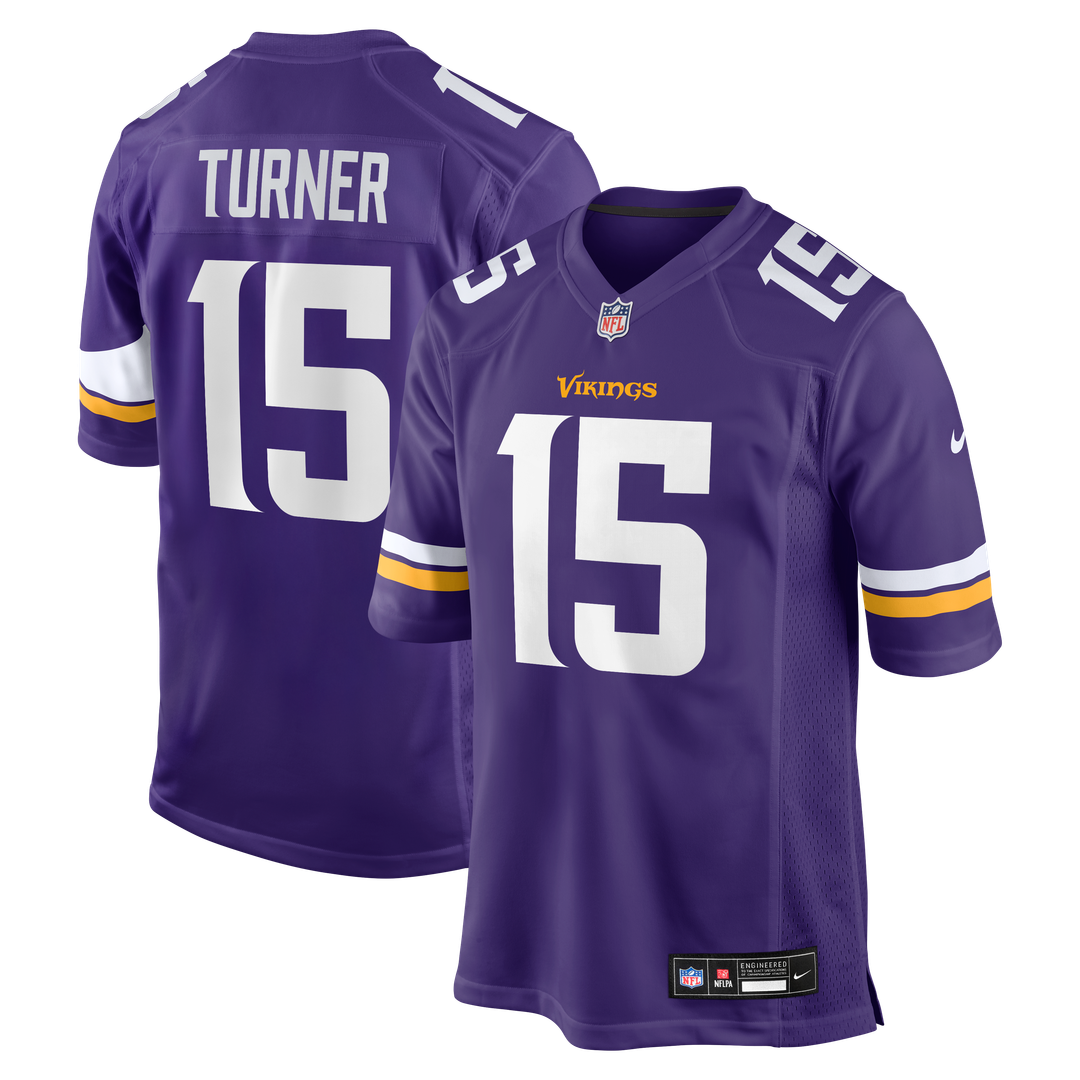 Men's Minnesota Vikings Dallas Turner Nike Purple Game product image 9