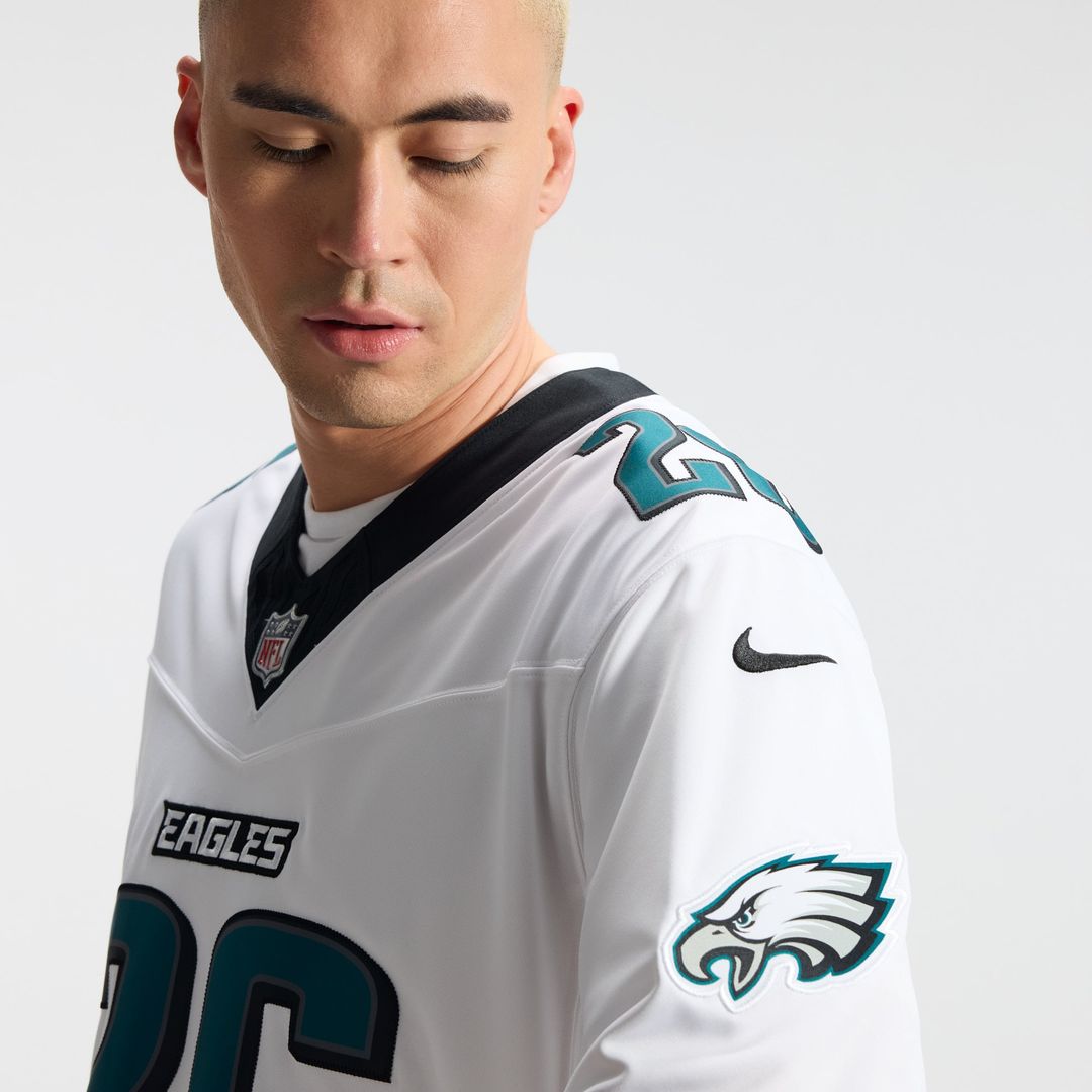 Men's Philadelphia Eagles Saquon Barkley Nike Black product image 20