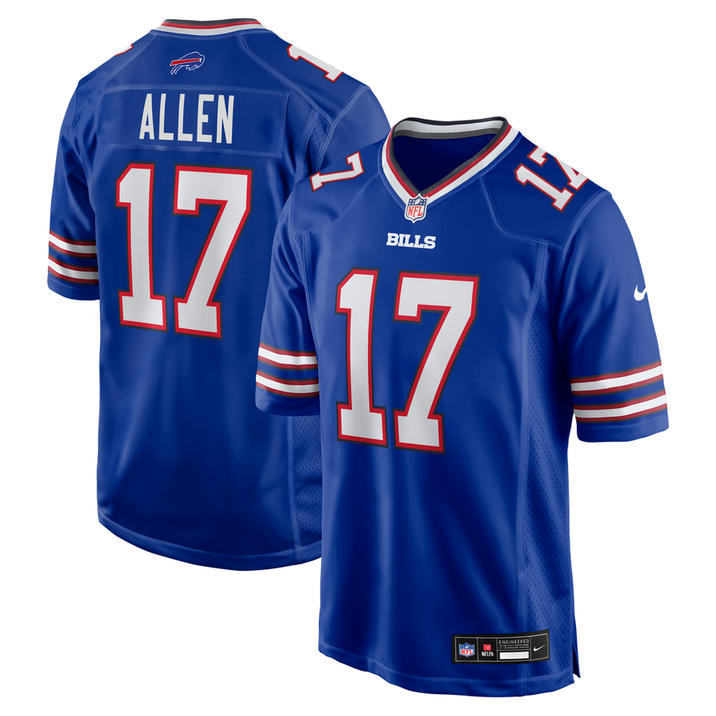 Men's Buffalo Bills Josh Allen Nike Royal Team Game Player product image 9
