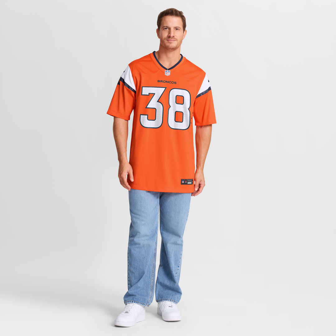 Men's Denver Broncos Jaleel McLaughlin Nike Orange Team product image 15