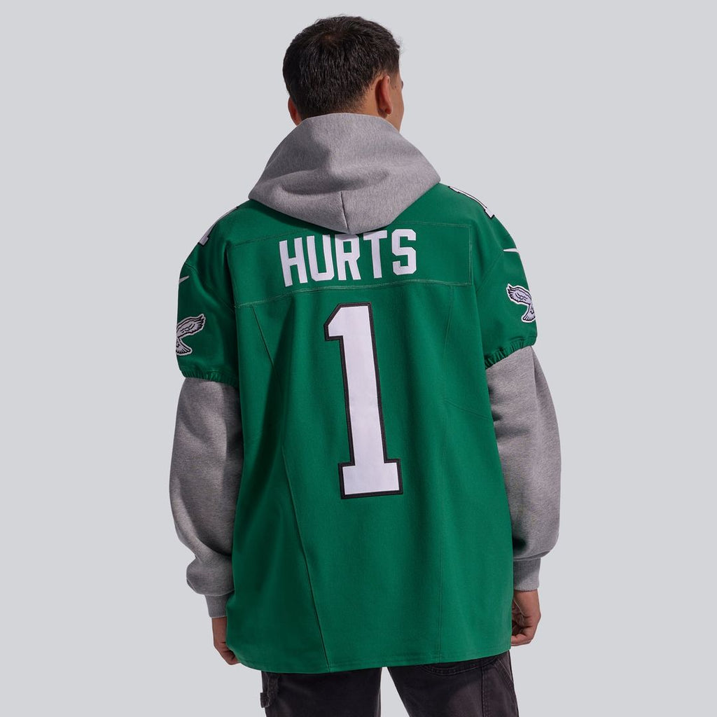 Men's Philadelphia Eagles Jalen Hurts Nike Kelly Green product image 17