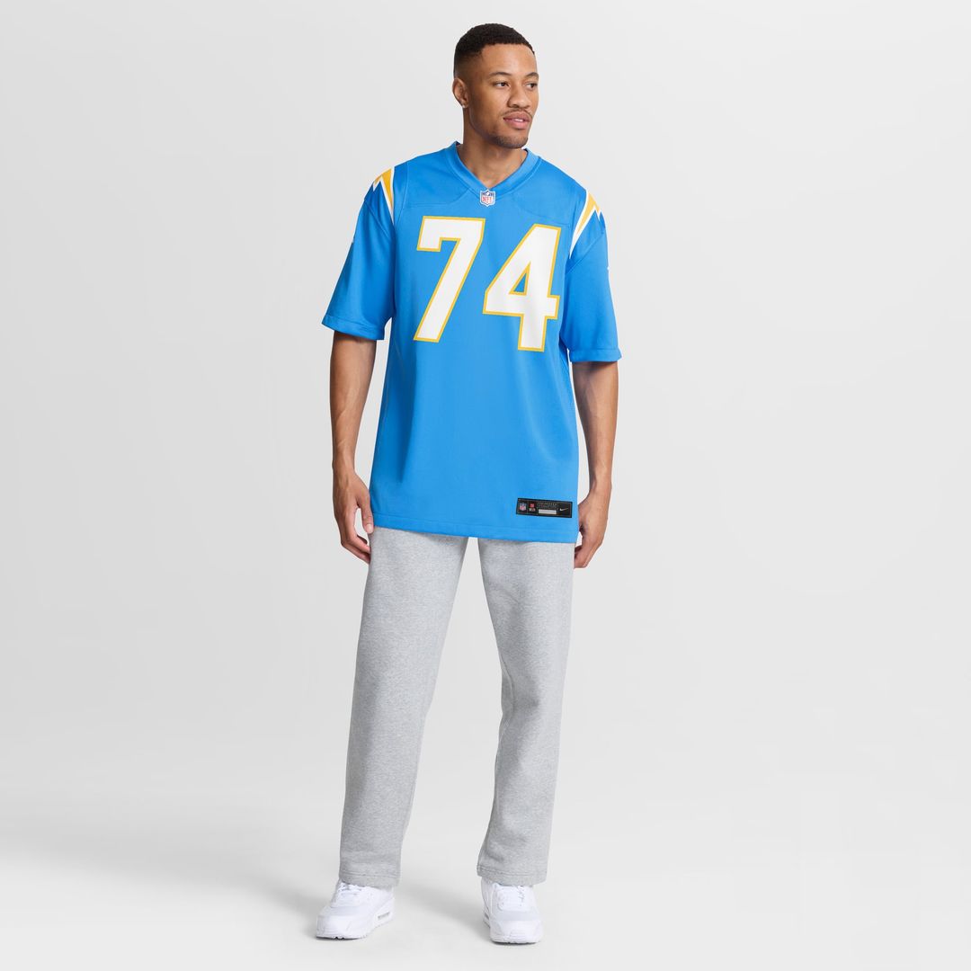 Men's Los Angeles Chargers Kayode Awosika Nike Powder Blue product image 4