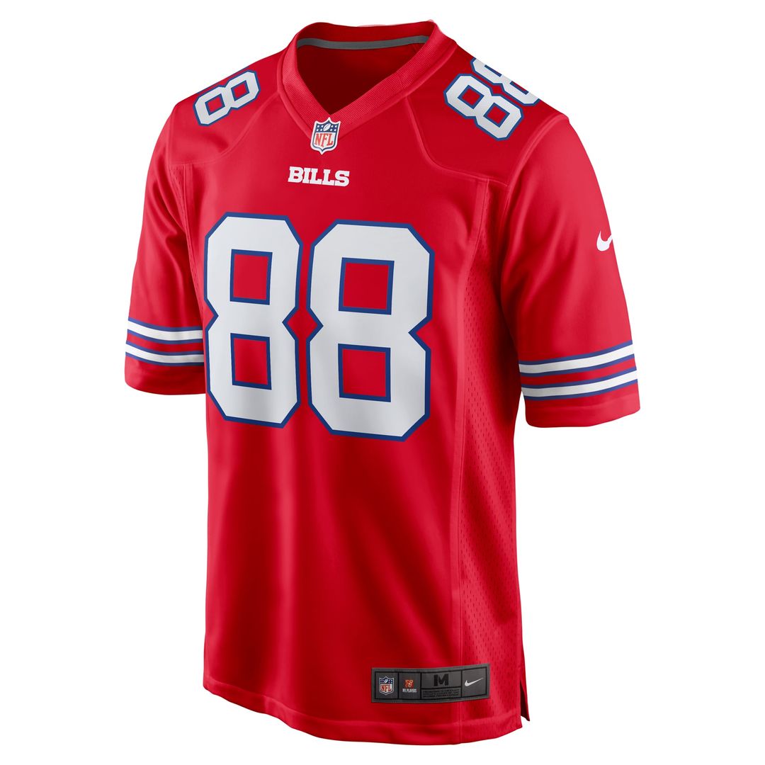 Men's Buffalo Bills Dawson Knox Nike Red Alternate Game product image 8