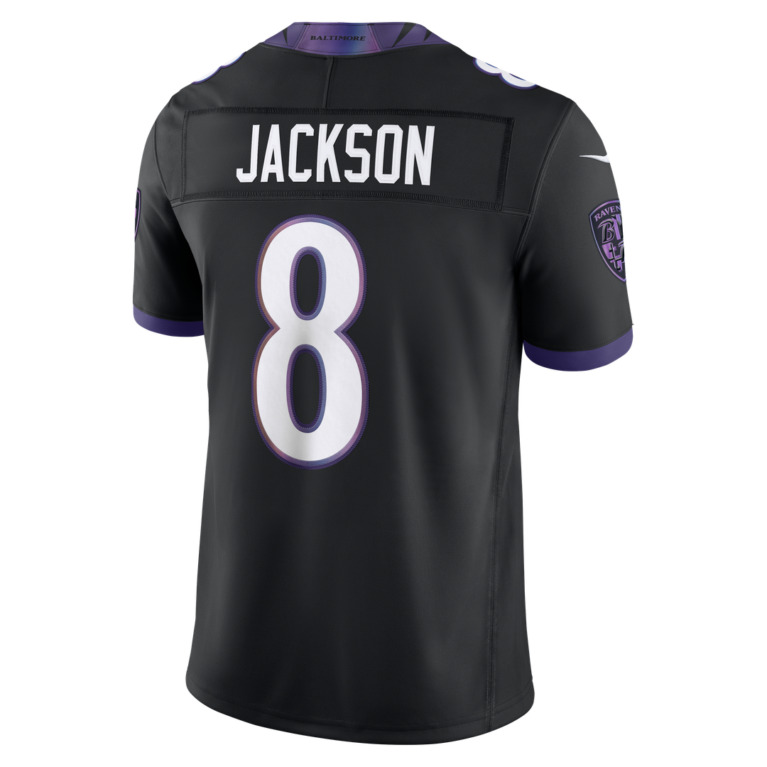 Men's Baltimore Ravens Lamar Jackson Nike Purple Team Vapor product image 22