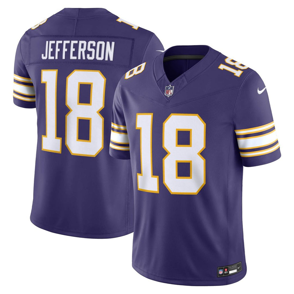 Men's Minnesota Vikings Justin Jefferson Nike Purple product image 1