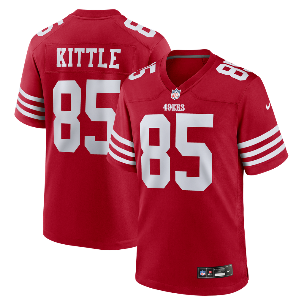 Men's San Francisco 49ers George Kittle Nike Scarlet Team product image 1