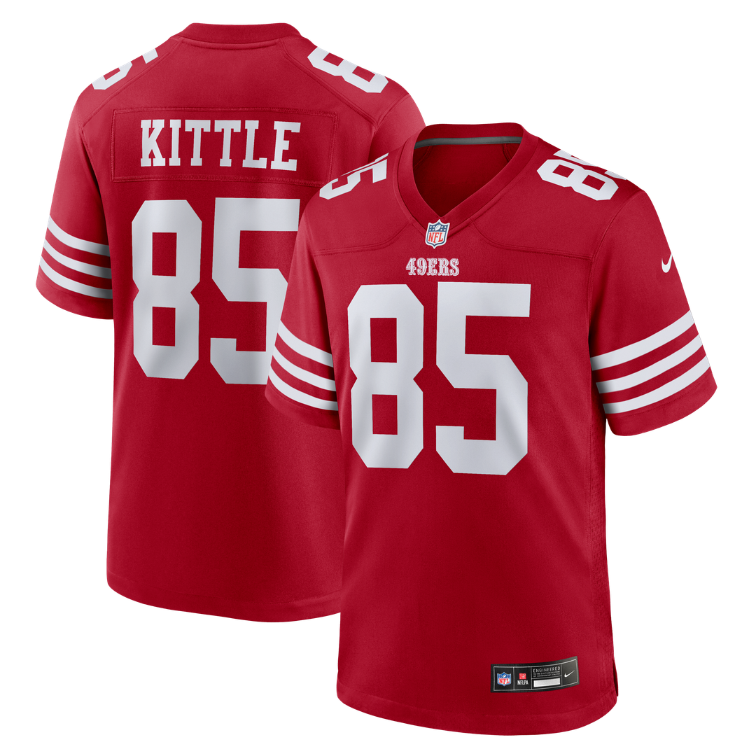 Men's San Francisco 49ers George Kittle Nike Scarlet Team product image 1
