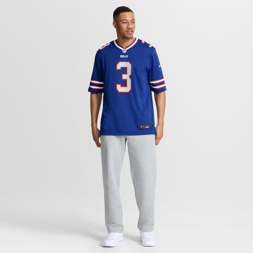 Men's Buffalo Bills Damar Hamlin Nike White Game Jersey product image 13