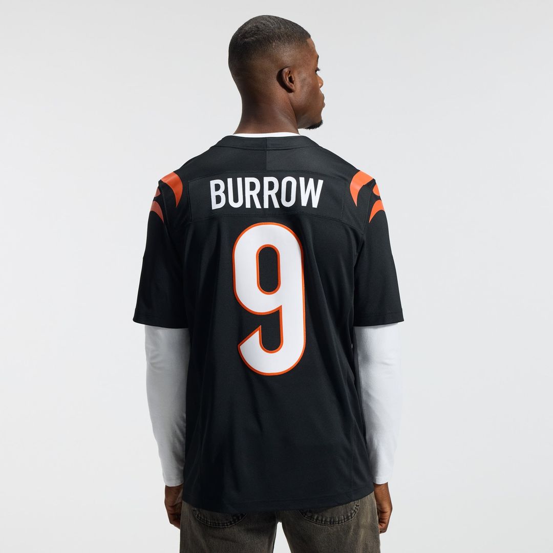 Men's Cincinnati Bengals Joe Burrow Nike White Vapor product image 9