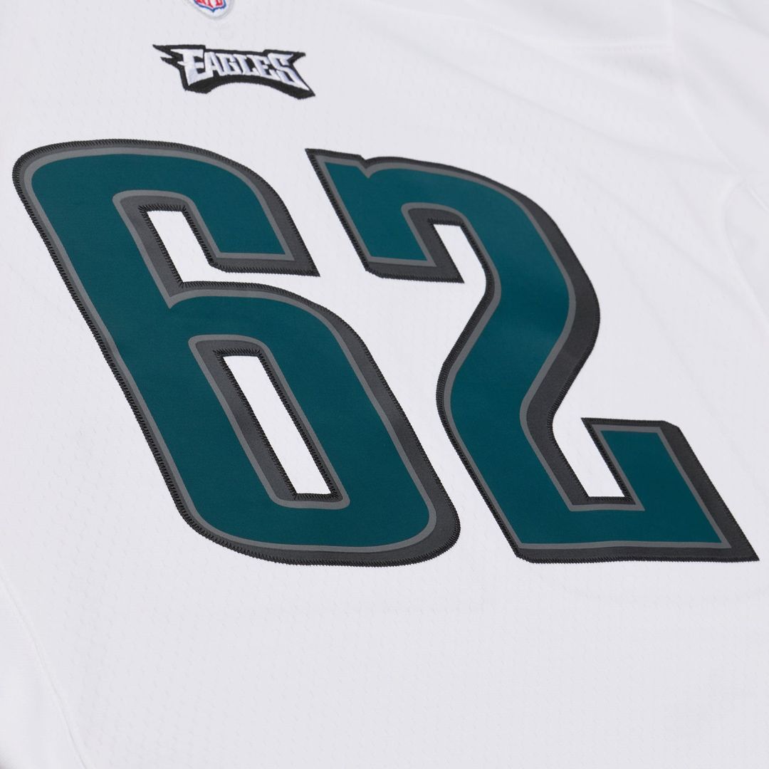 Men's Philadelphia Eagles Jason Kelce Mitchell & Ness White product image 4