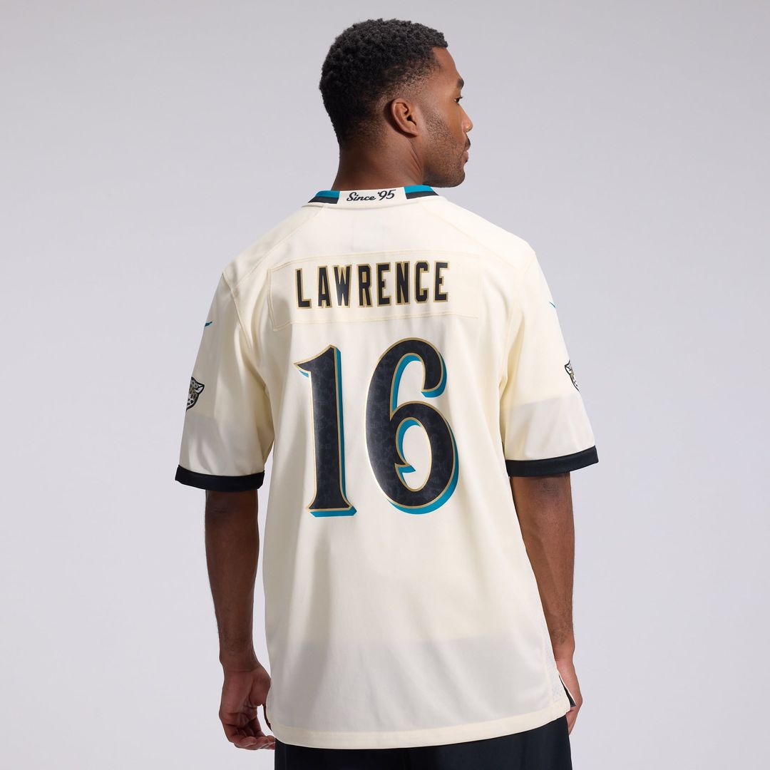Men's Jacksonville Jaguars Trevor Lawrence Nike Natural product image 3