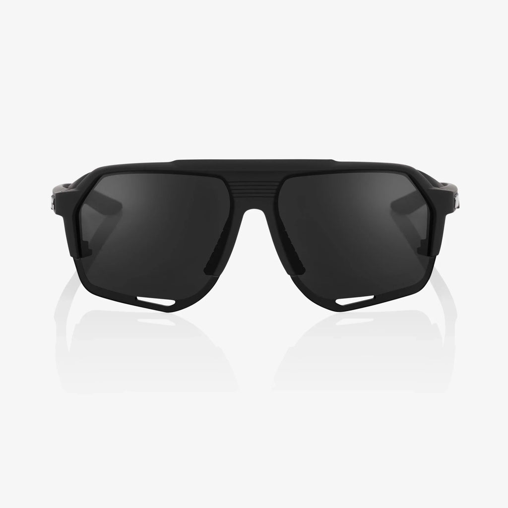 100 Percent Sunglasses - Norvik - Matte Black - Grey PEAKPOLAR Lens product image 2, provided for visual reference and