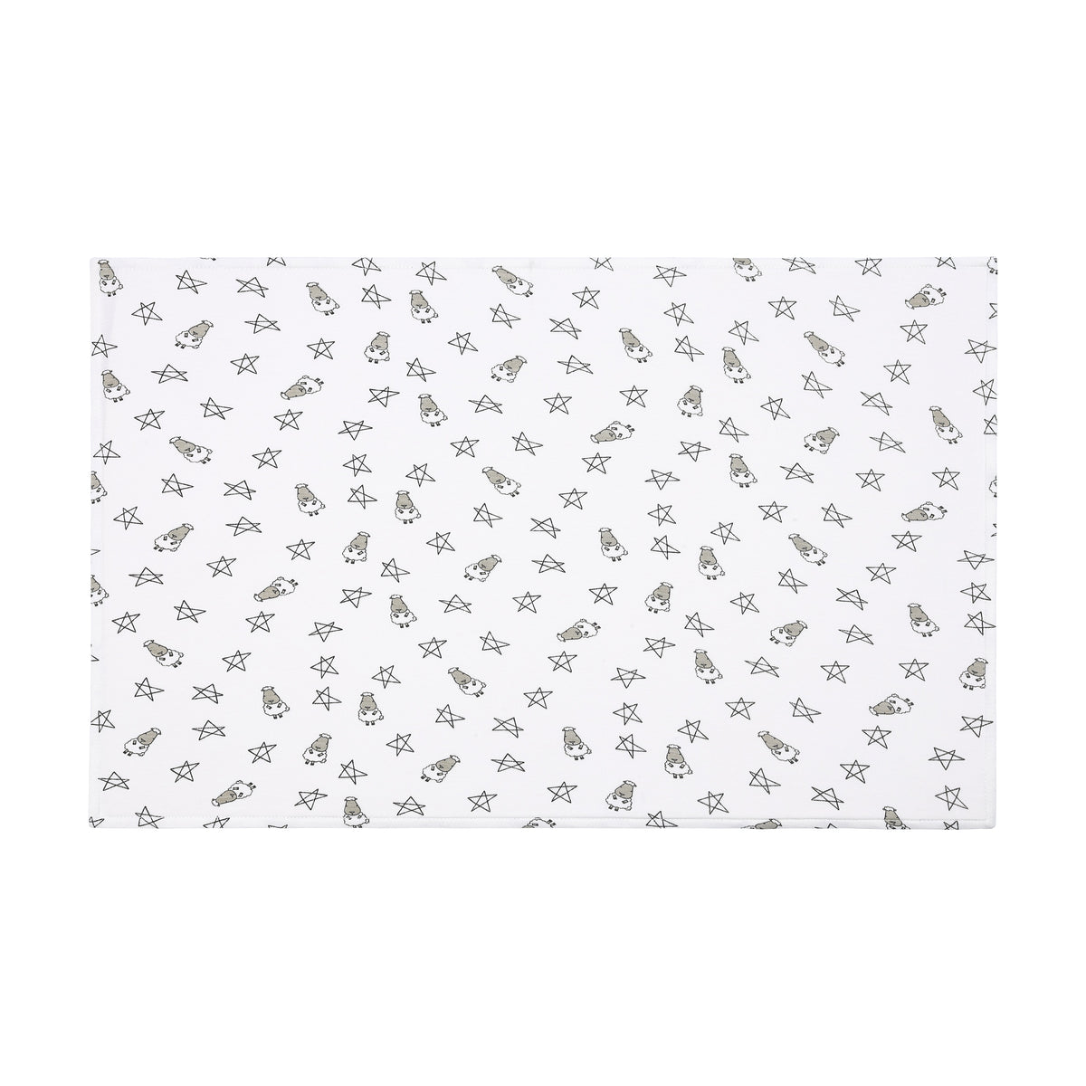 Head Pillow Case Small Star & Sheepz White - Kids