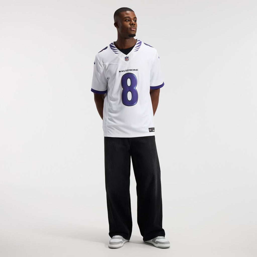Men's Baltimore Ravens Lamar Jackson Nike Purple Team Vapor product image 26