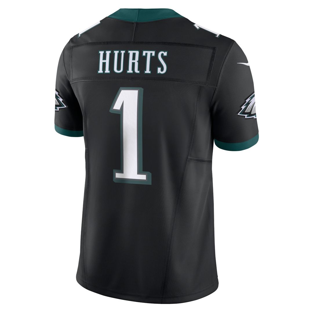 Men's Philadelphia Eagles Jalen Hurts Nike Black Alternate product image 3