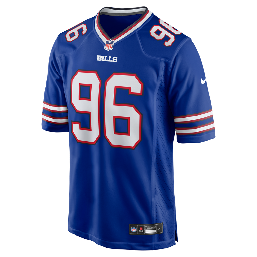 Men's Buffalo Bills Deone Walker Nike Royal Team Game Jersey product image 2