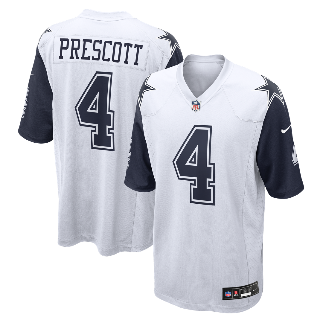 Men's Dallas Cowboys Dak Prescott Nike Navy Alternate Game product image 13