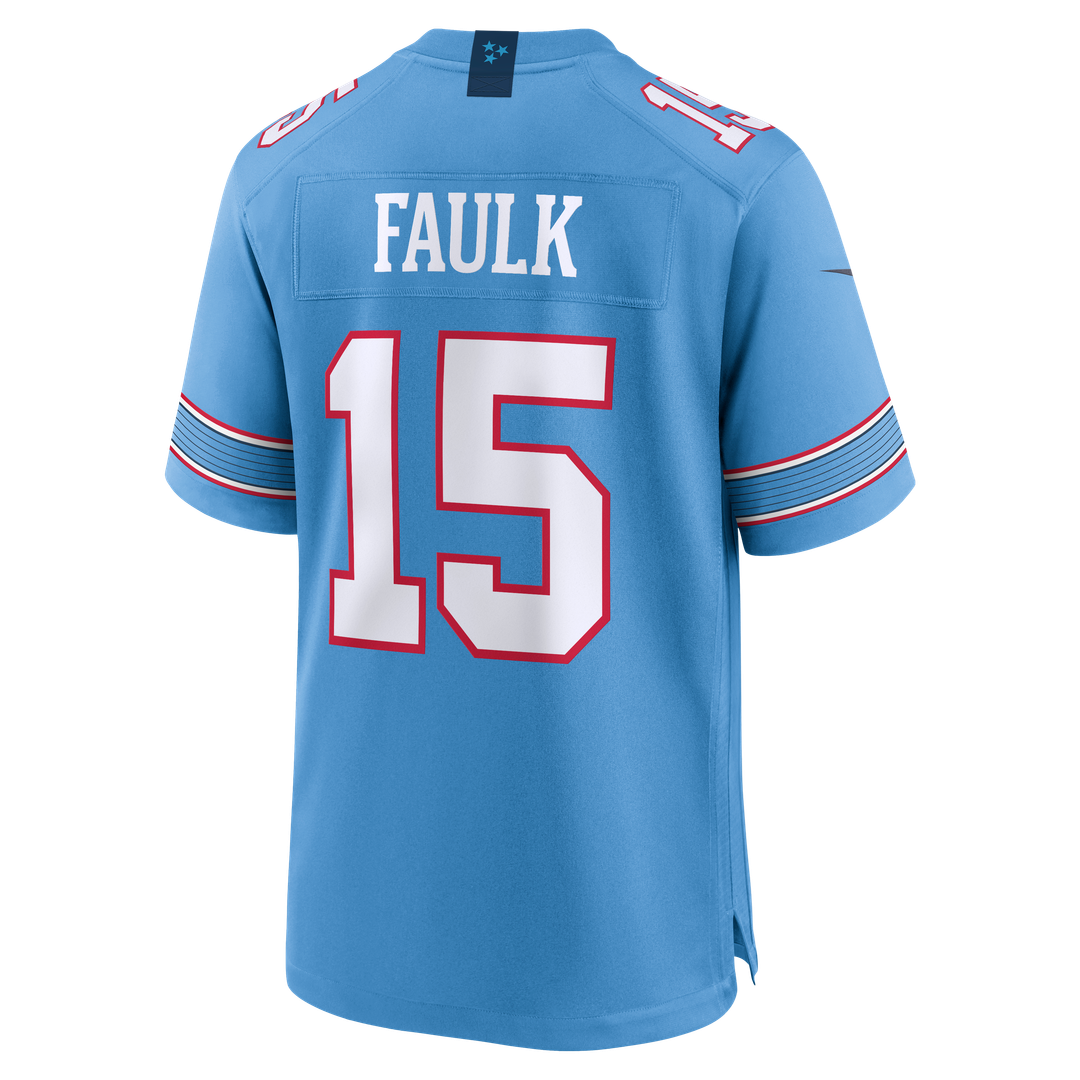 Men's Tennessee Titans Keldric Faulk Nike Light Blue Team product image 3