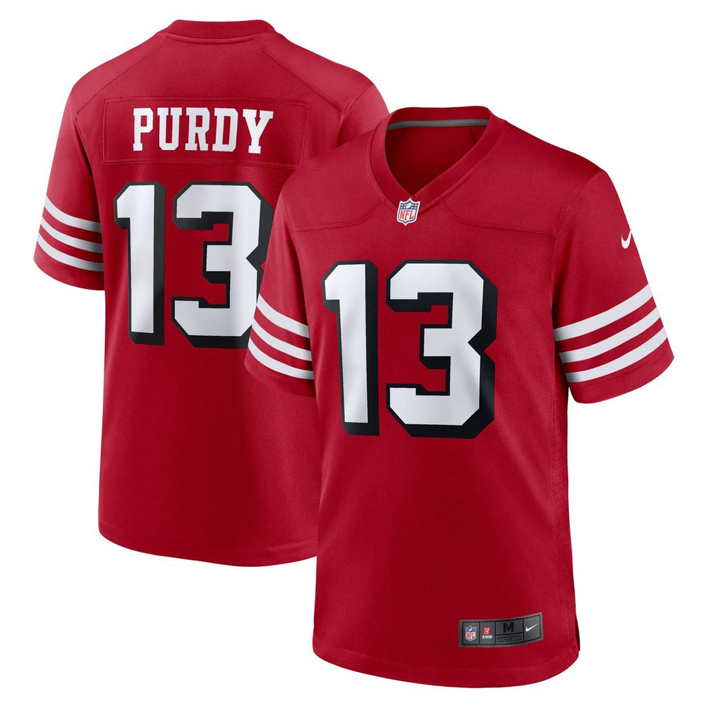 Men San Francisco 49ers Brock Purdy Nike Scarlet Alternate product image 1