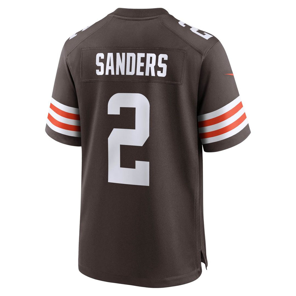 Men's Cleveland Browns Shedeur Sanders Nike Brown Game product image 3