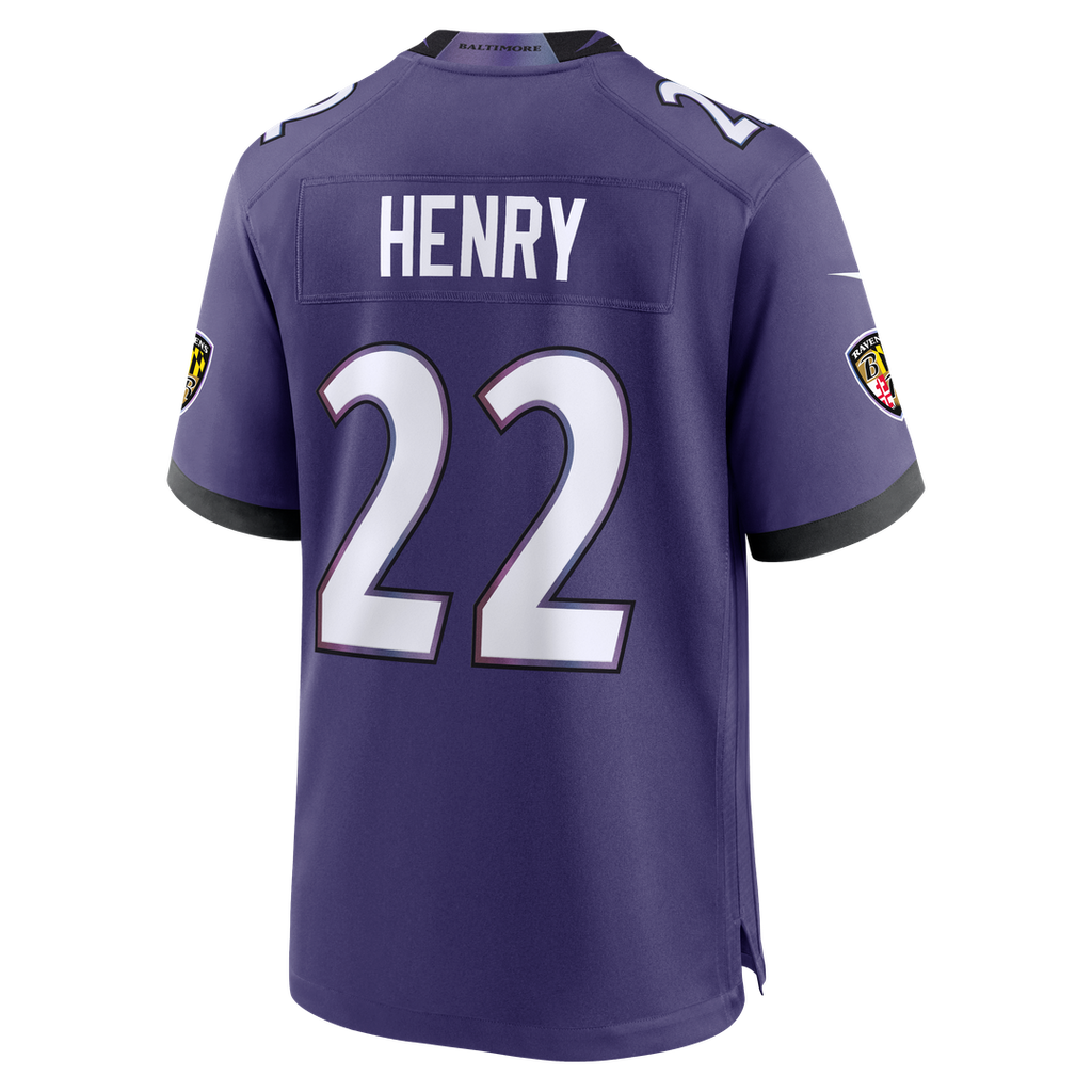 Men's Baltimore Ravens Derrick Henry Nike Purple Team Game product image 7