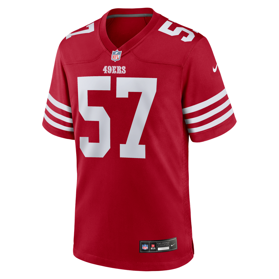 Men's San Francisco 49ers Luke Gifford Nike Scarlet Team product image 2