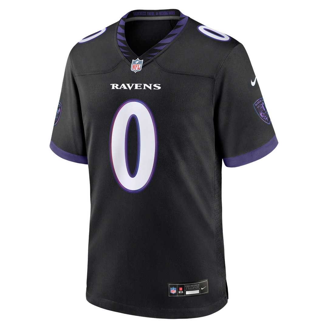 Men's Baltimore Ravens Roquan Smith Nike Black Alternate product image 19