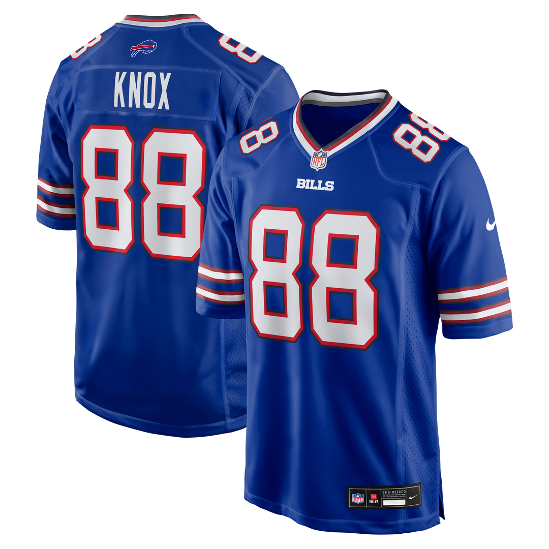 Men's Buffalo Bills Dawson Knox Nike Red Alternate Game product image 13