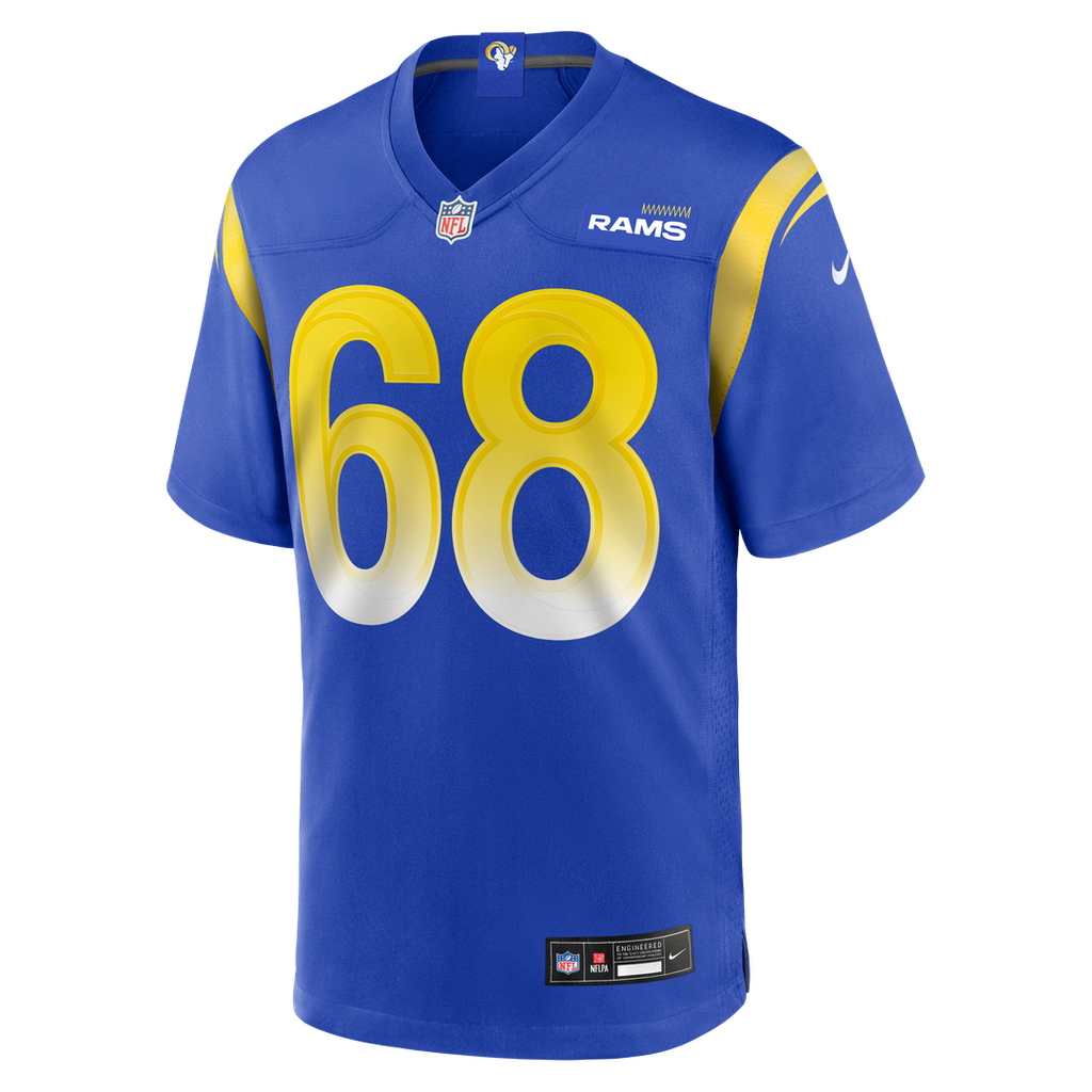 Men's Los Angeles Rams David Quessenberry Nike Royal Team product image 2