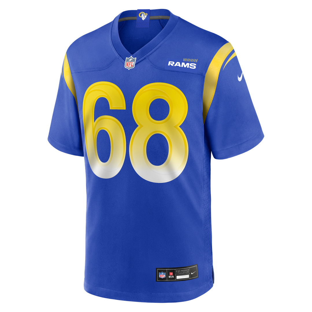 Men's Los Angeles Rams David Quessenberry Nike Royal Team product image 2