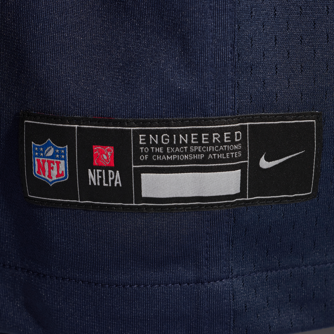 Men's Chicago Bears James Lynch Nike Navy Team Game Jersey product image 8