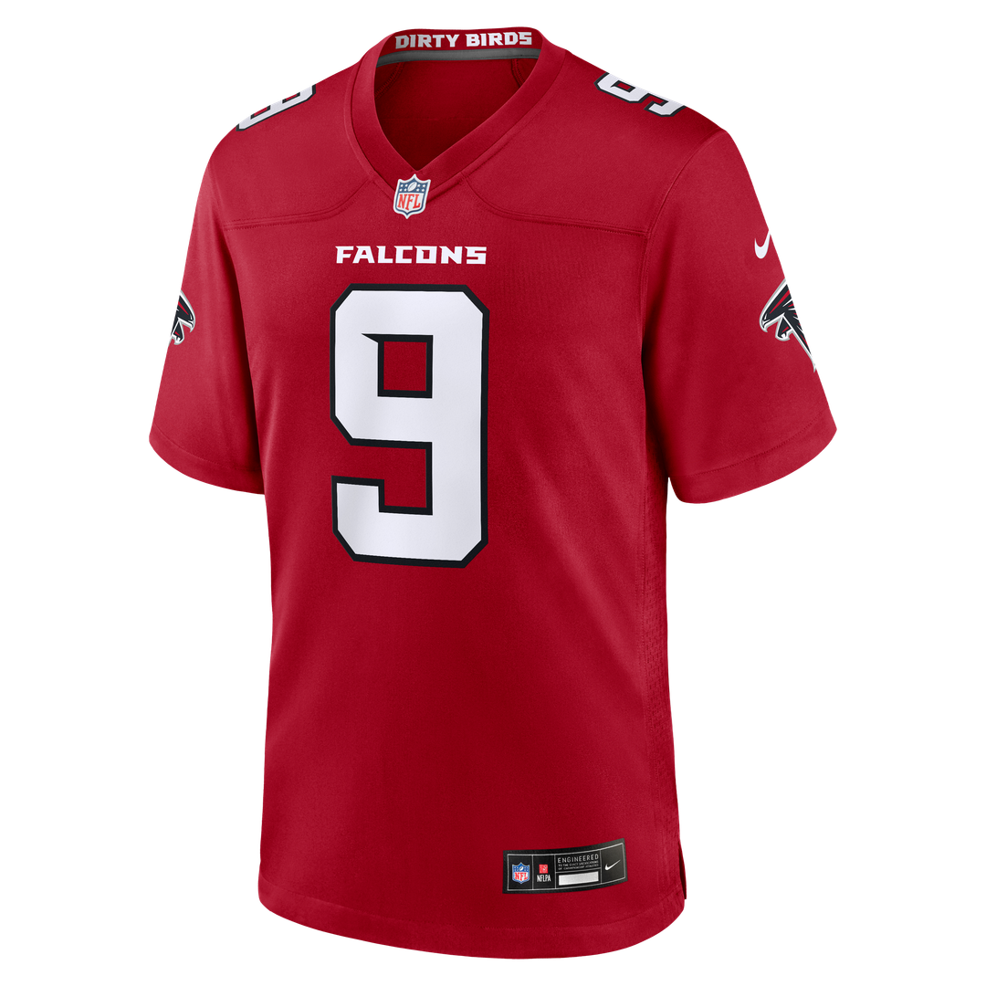 Men's Atlanta Falcons Michael Penix Jr. Nike Red Game Jersey product image 20