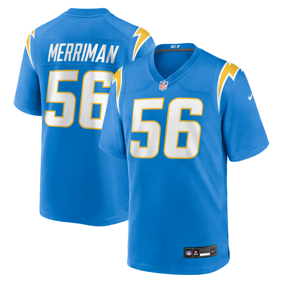 Men's Los Angeles Chargers Shawne Merriman Nike Powder Blue product image 1