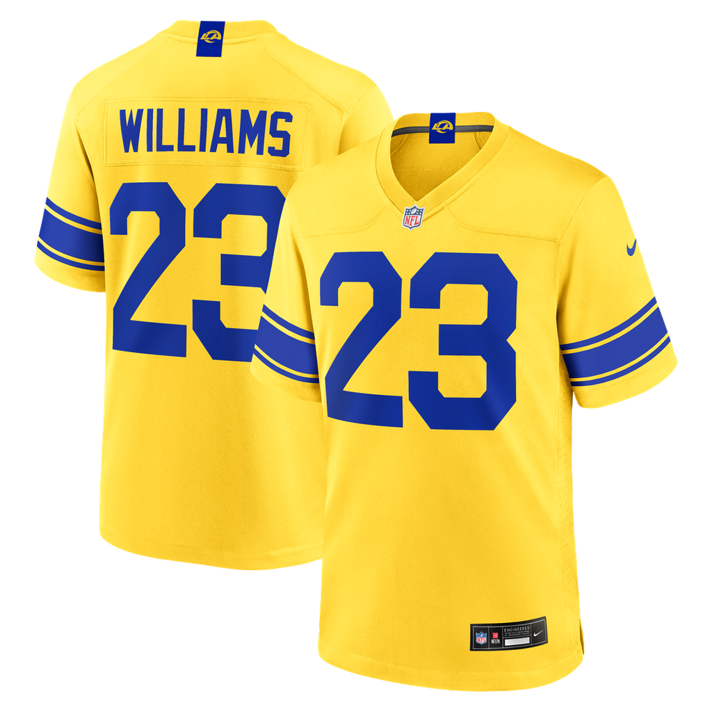 Men's Los Angeles Rams Kyren Williams Nike Royal Team Game product image 18