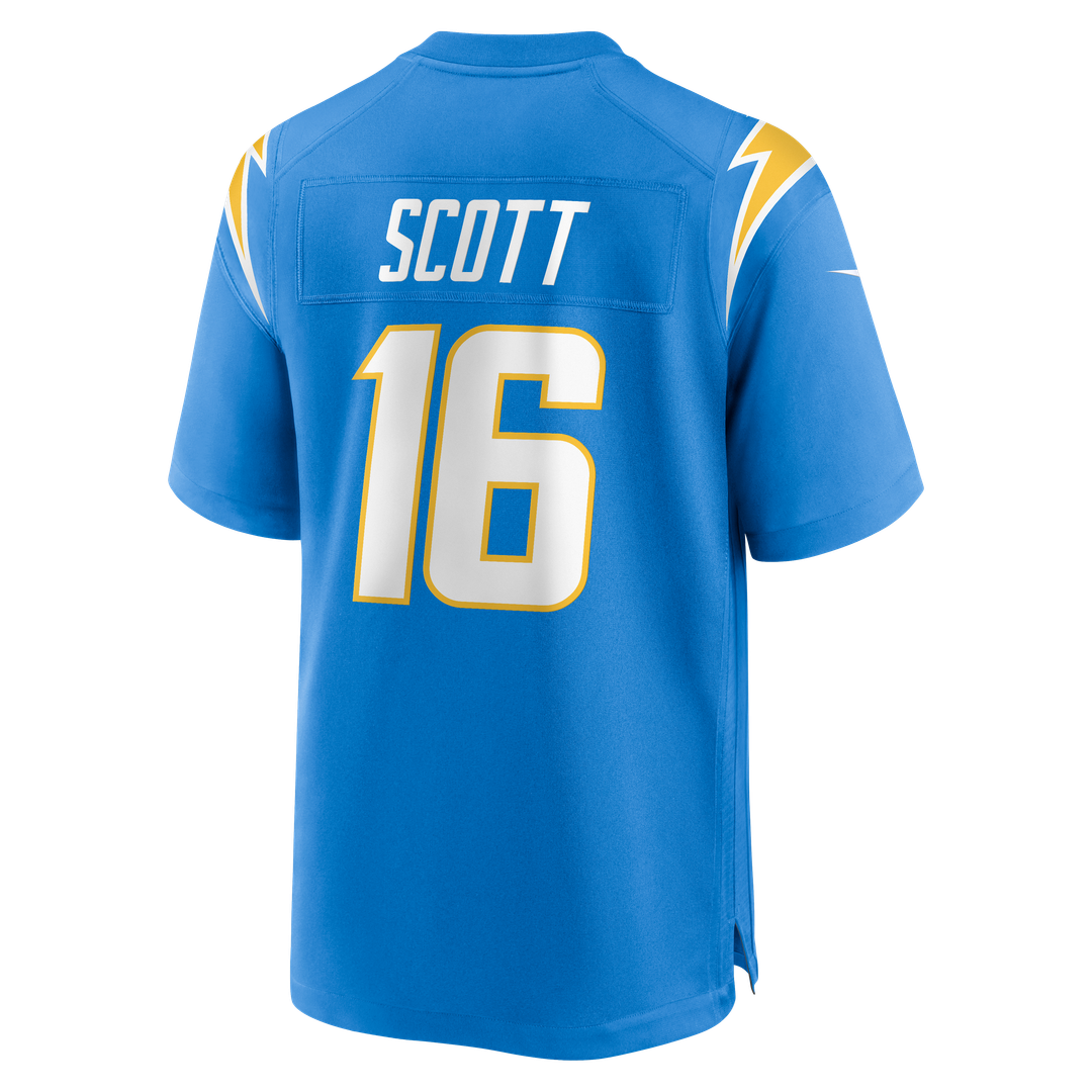 Men's Los Angeles Chargers JK Scott Nike Powder Blue Game product image 3