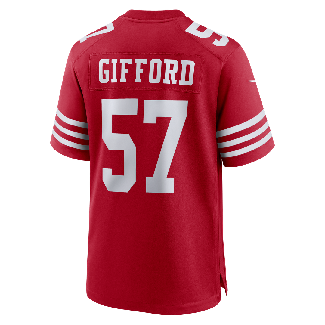 Men's San Francisco 49ers Luke Gifford Nike Scarlet Team product image 3